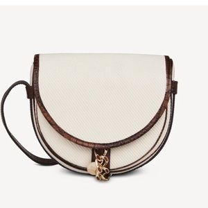 SeebyChloe Mara medium sized canvas saddle bag